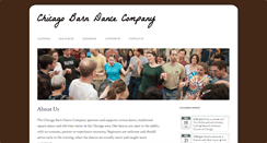 Desktop Screenshot of chicagobarndance.org